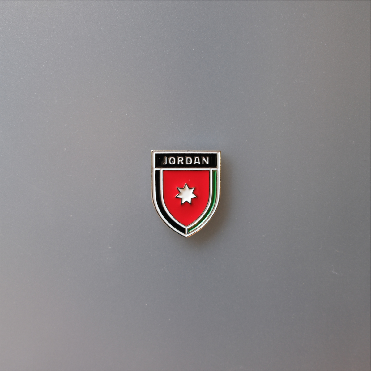 Jordan National Football Team Enamel Sticker