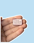 "Always Alhamdulillah" Enamel Sticker