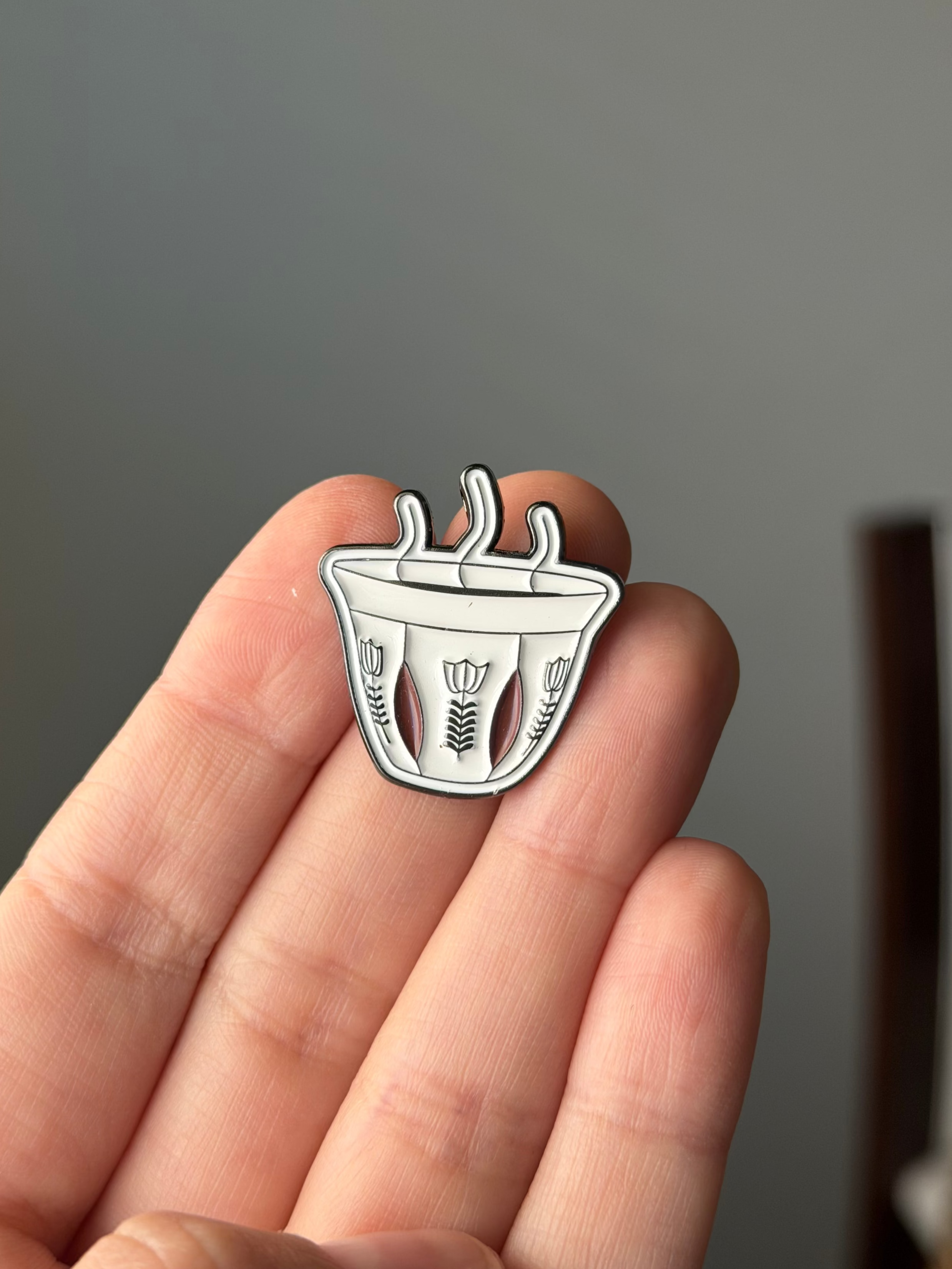 Finjan Enamel Sticker